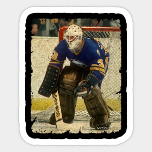 Phil Myre, 1983 in Buffalo Sabres (4.21 GAA) Sticker